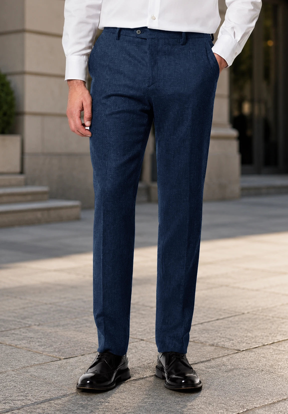 Men's navy pants