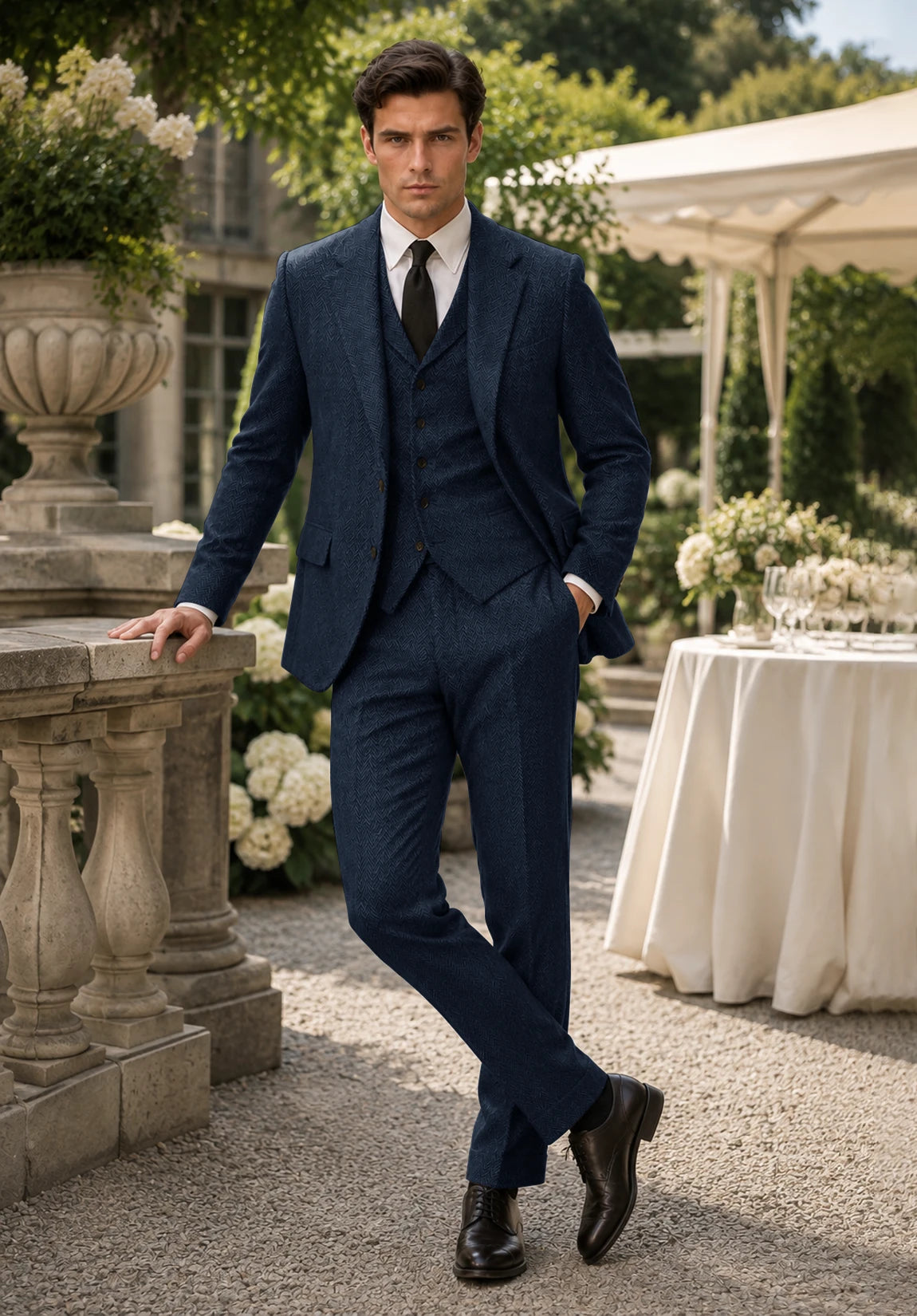 Men's navy Suit