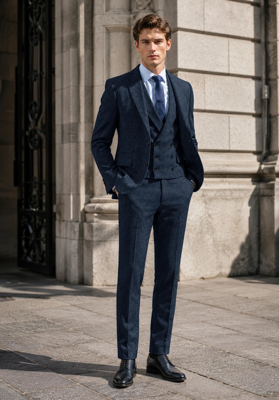 Men's navy Suit