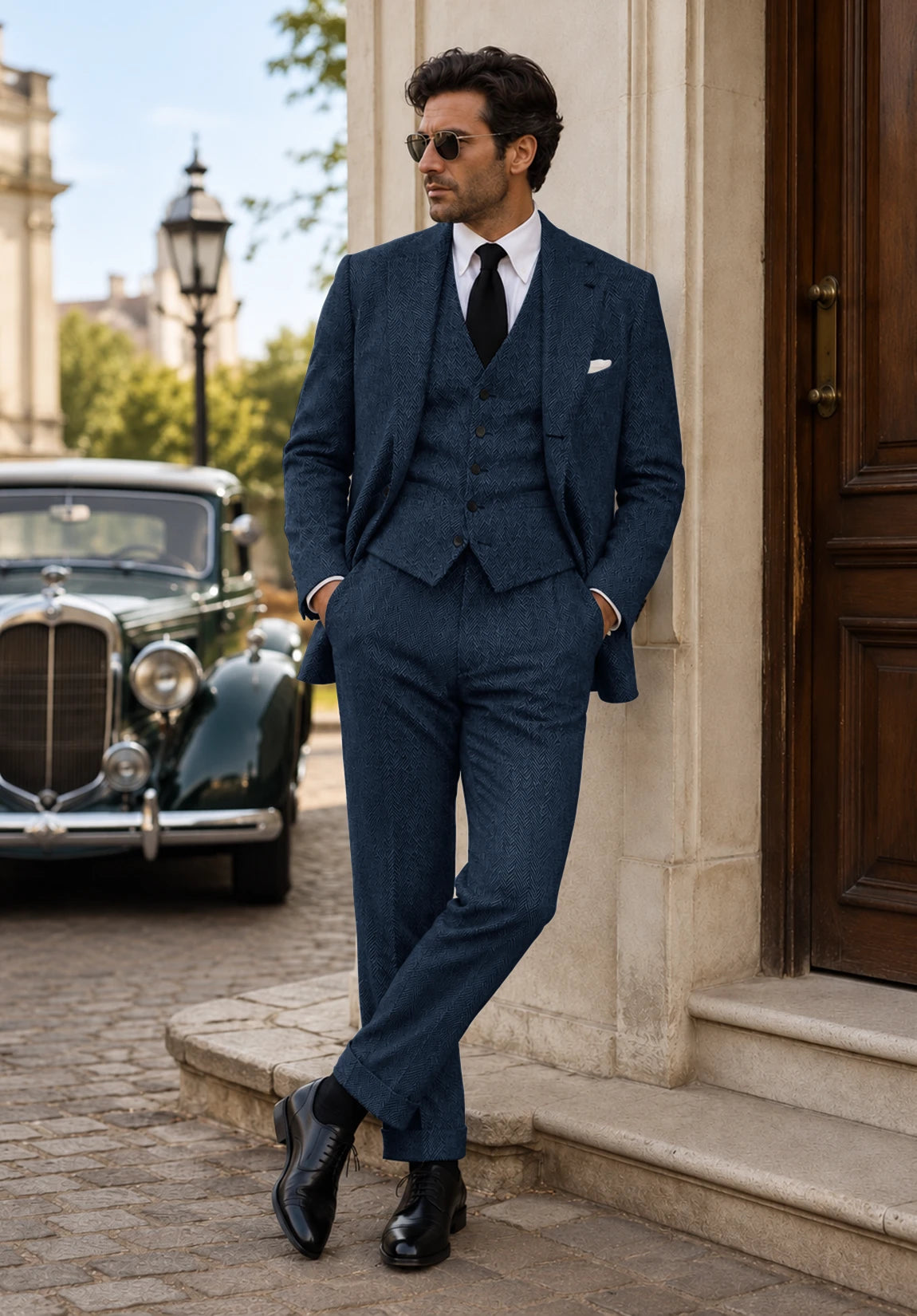Men's navy Suit