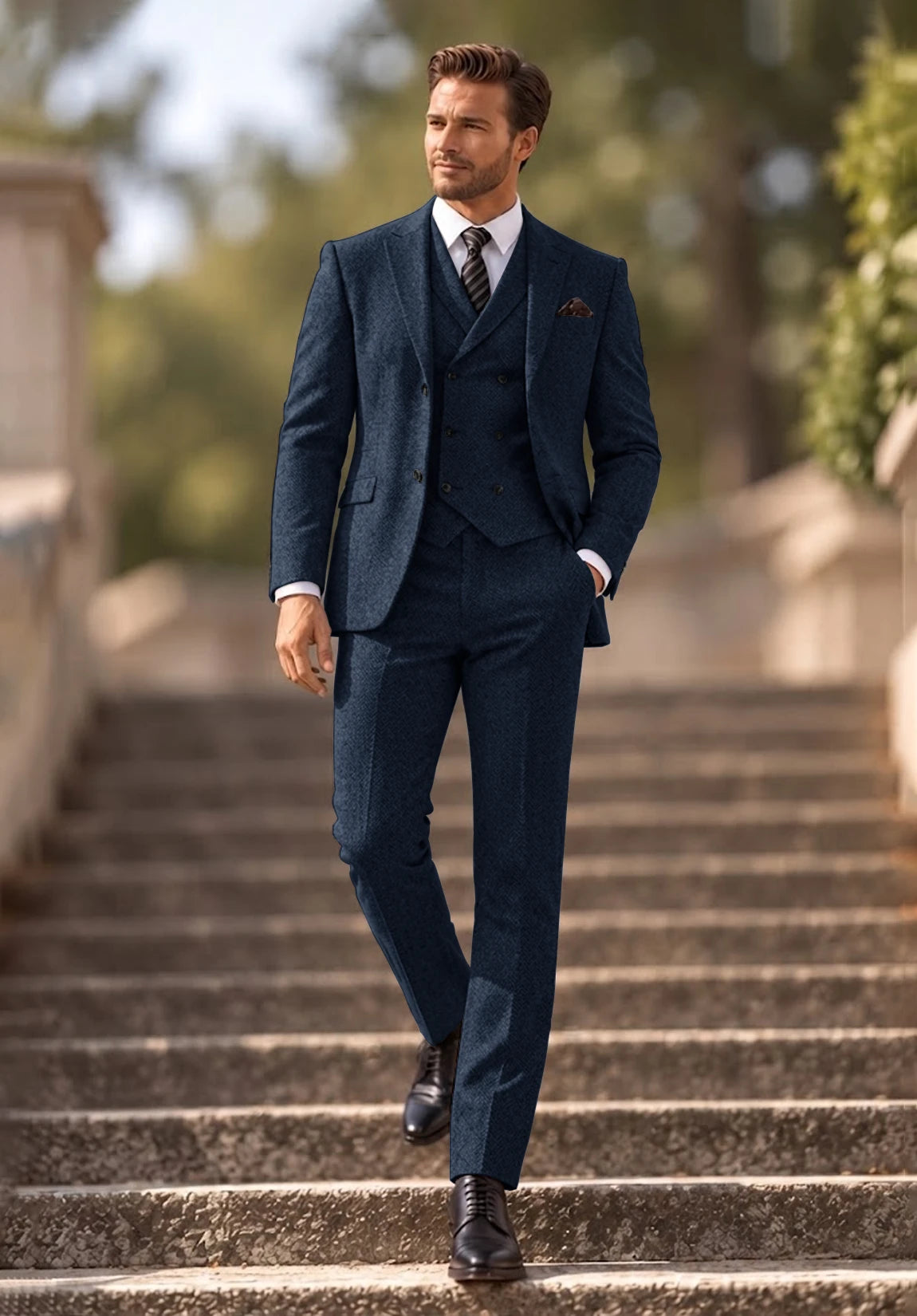 Men's navy Suit