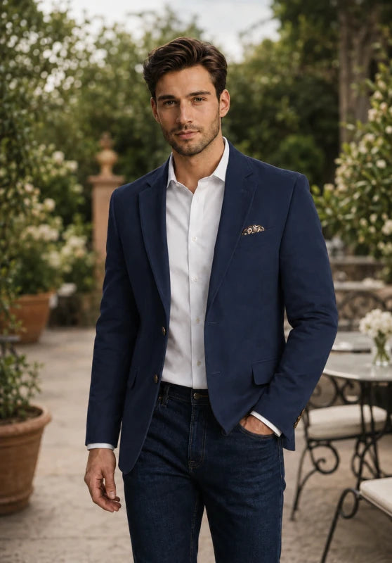 men suede jacket
