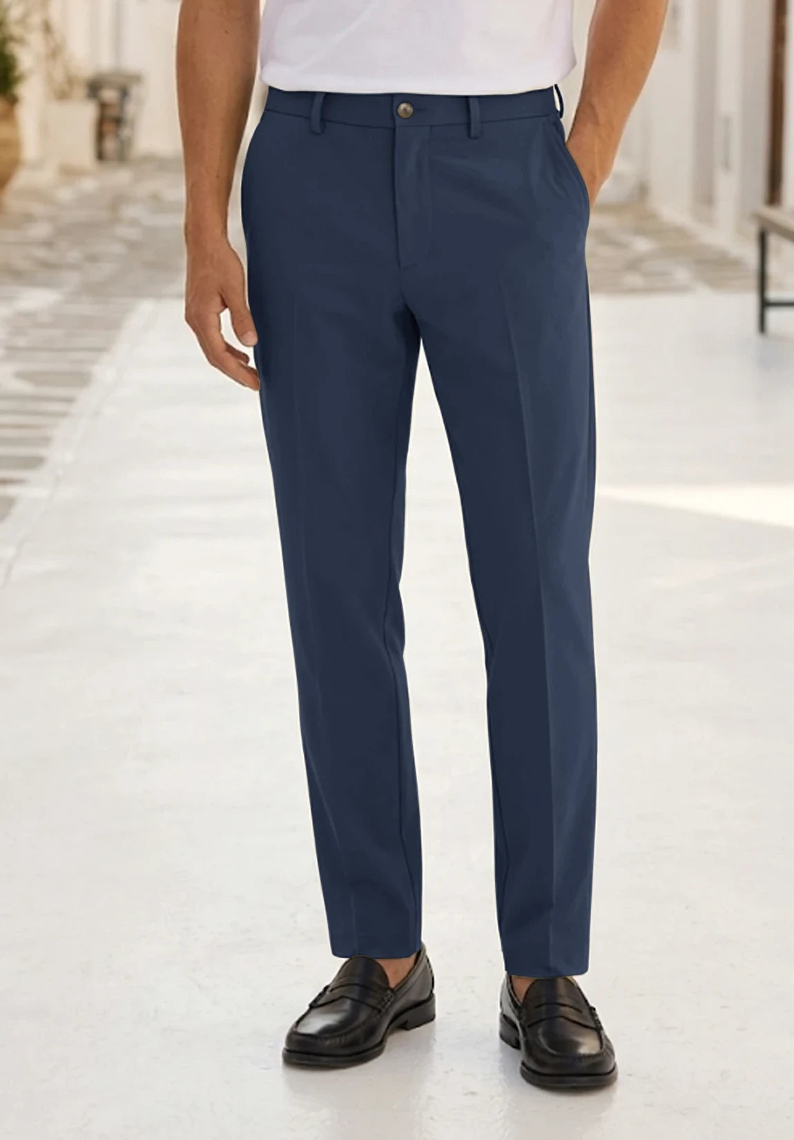 Men's navy pants
