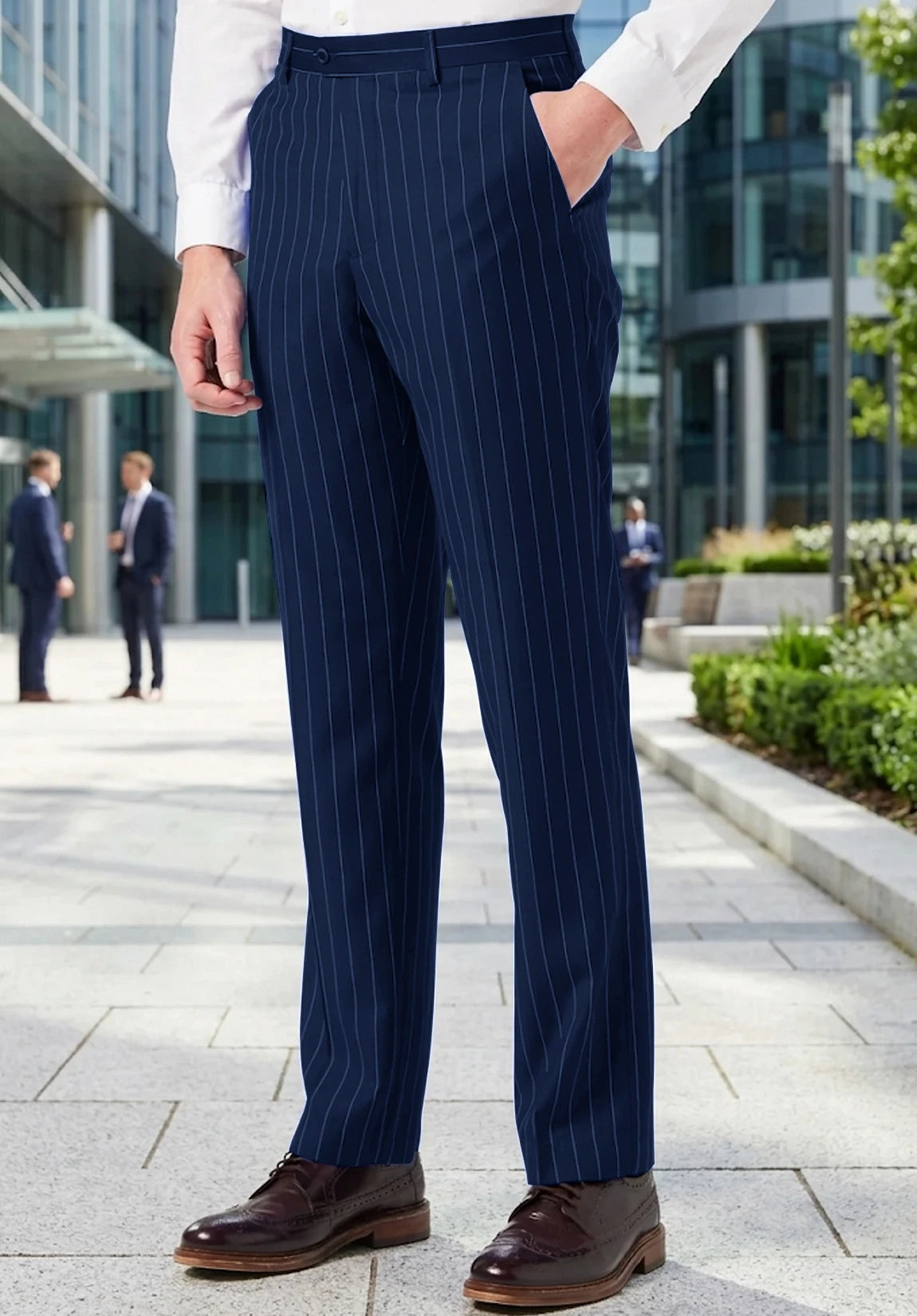 Men's navy pants