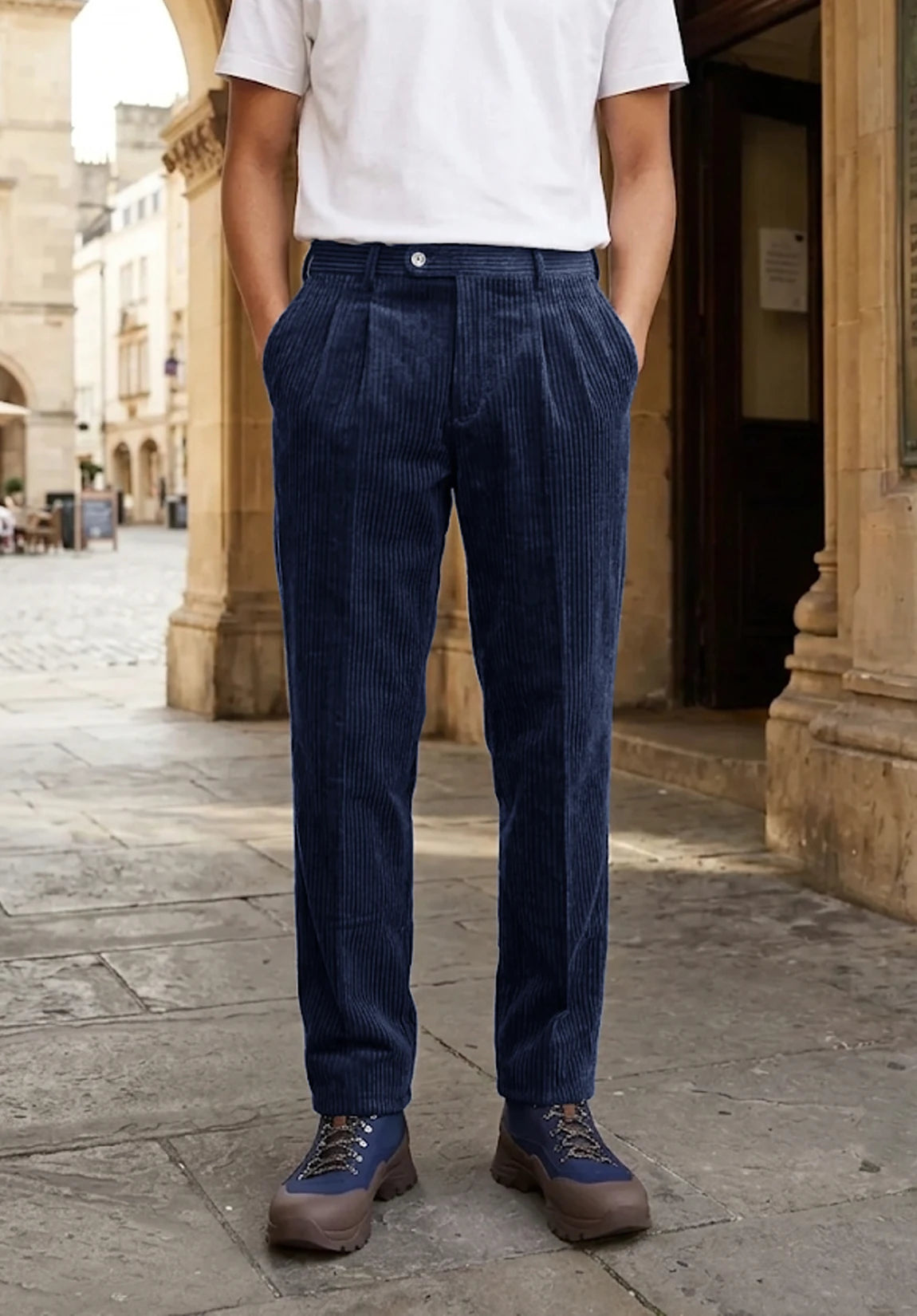 Men's navy pants