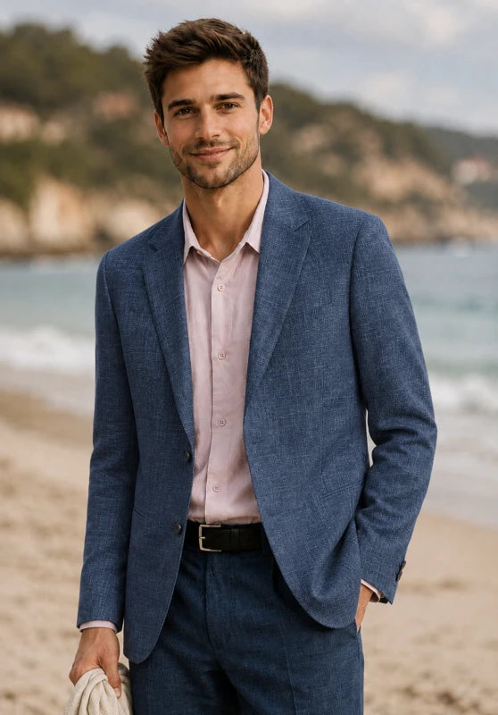  men's linen blazer 