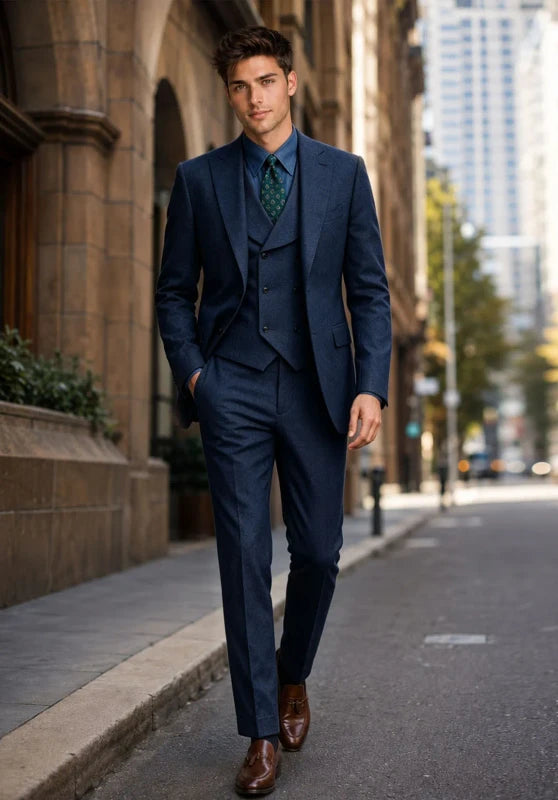 mens tweed suit