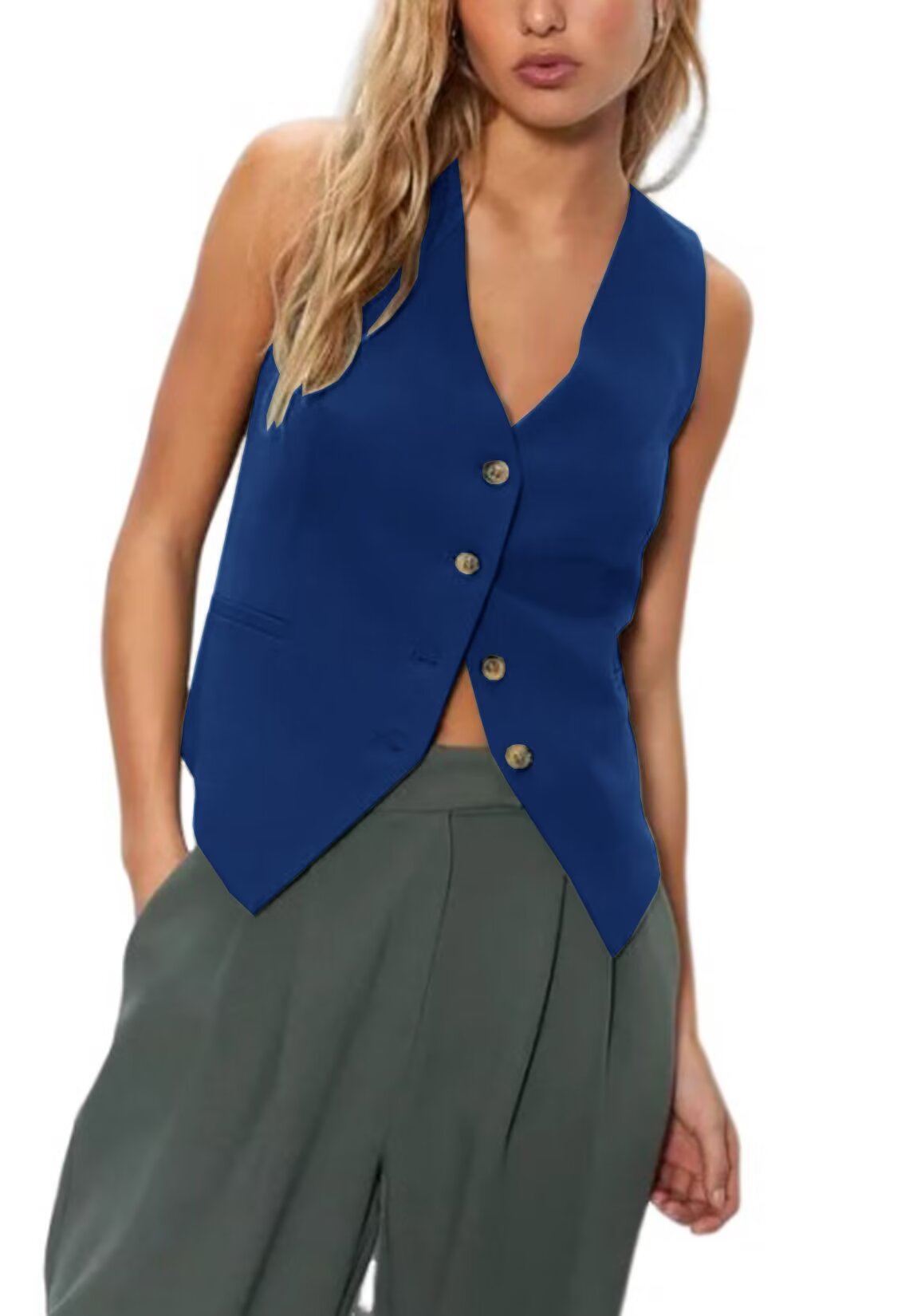 Women's purple vest 
