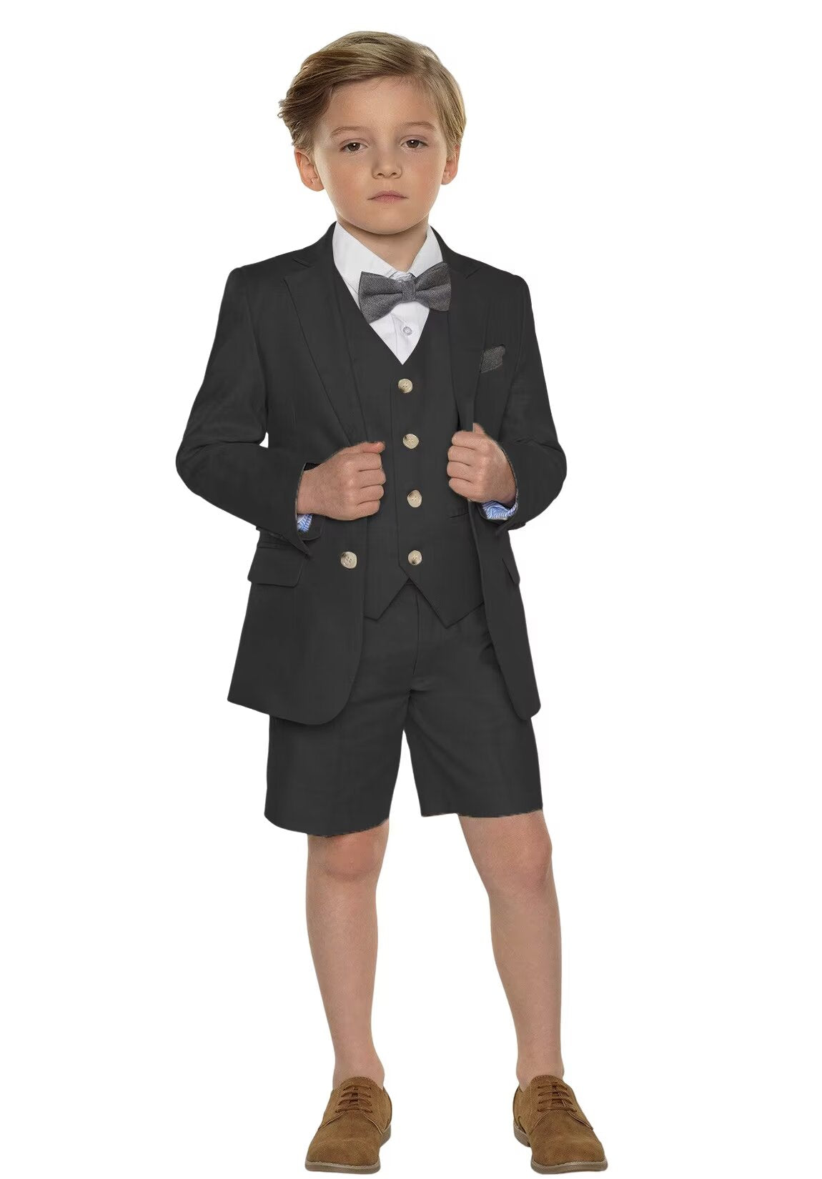 black suit