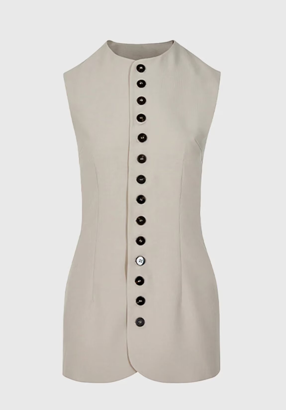 Women's ivory vest 