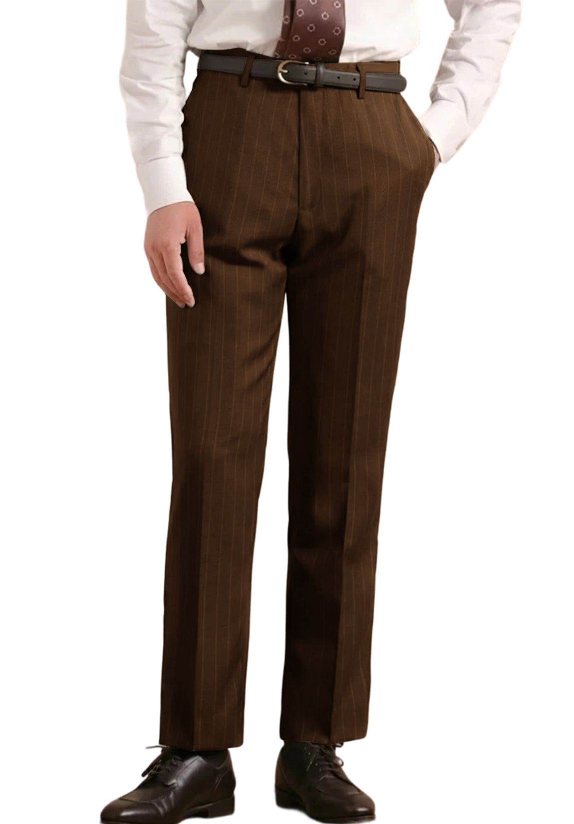 men brown dress pants