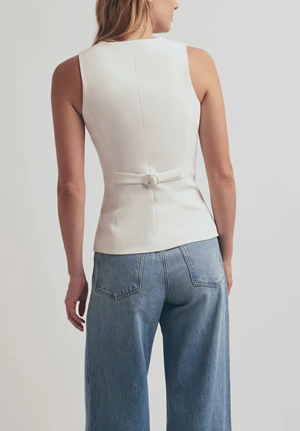 Women's ivory vest 