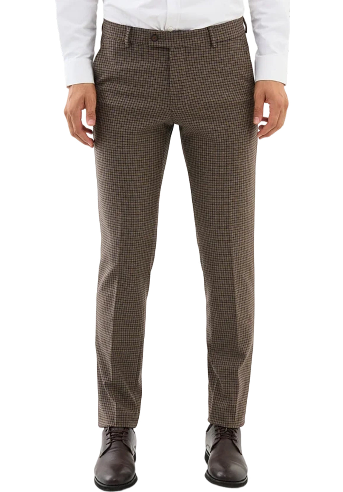 men brown dress pants