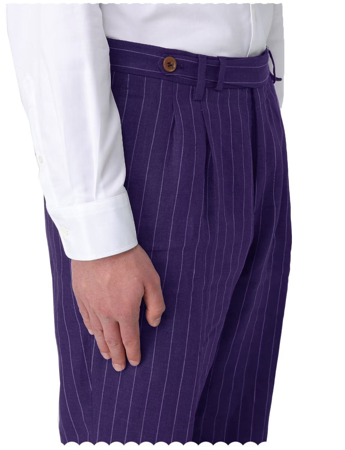 Men's  striped pants