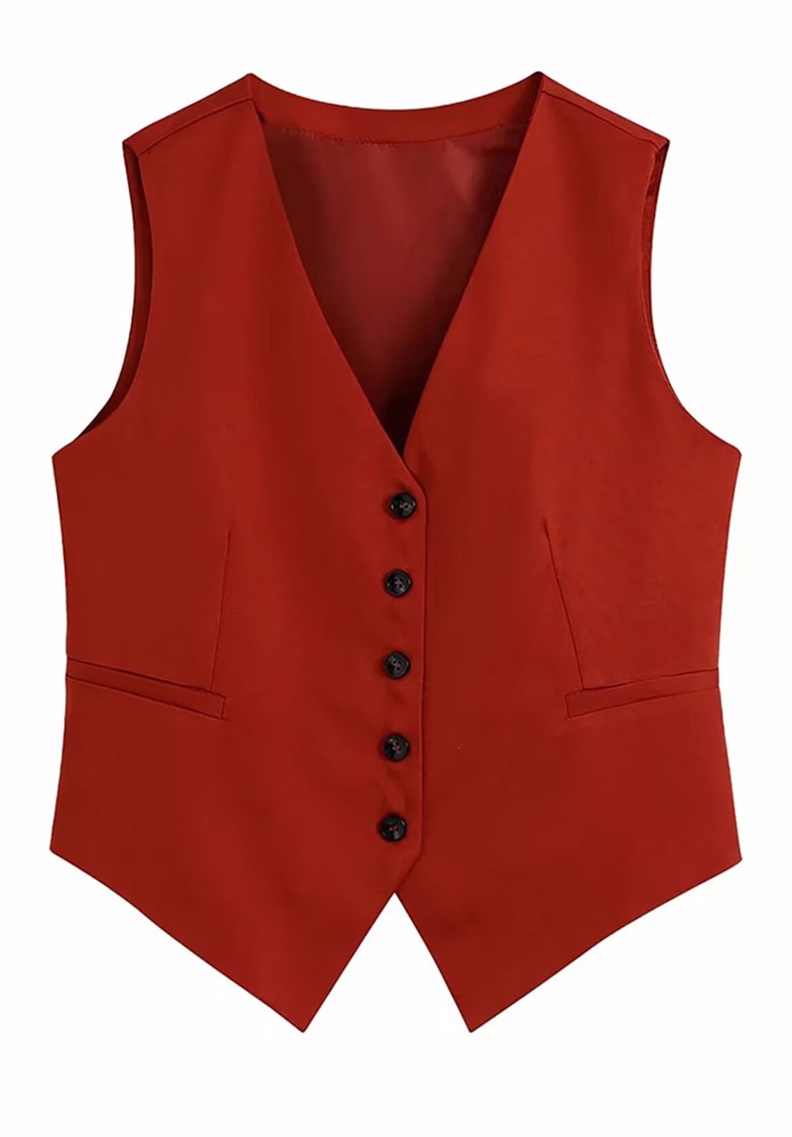 Women's red vest 