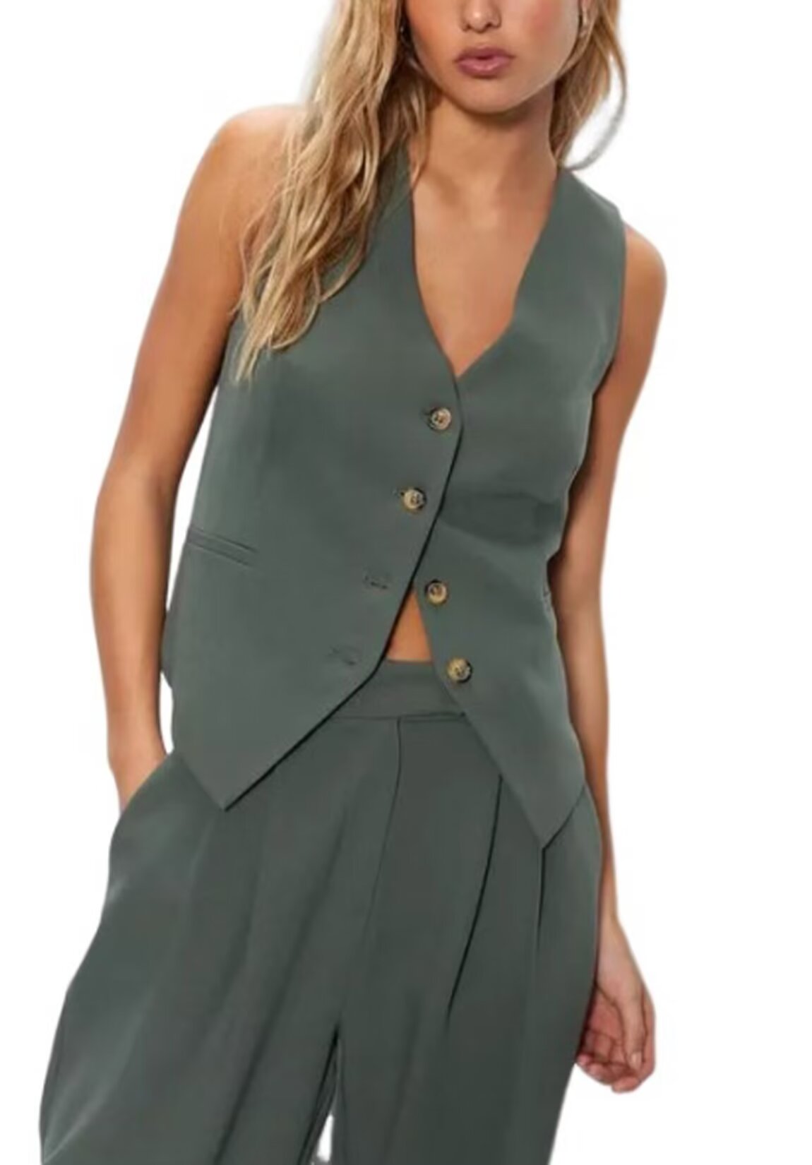 Women's ivory vest 