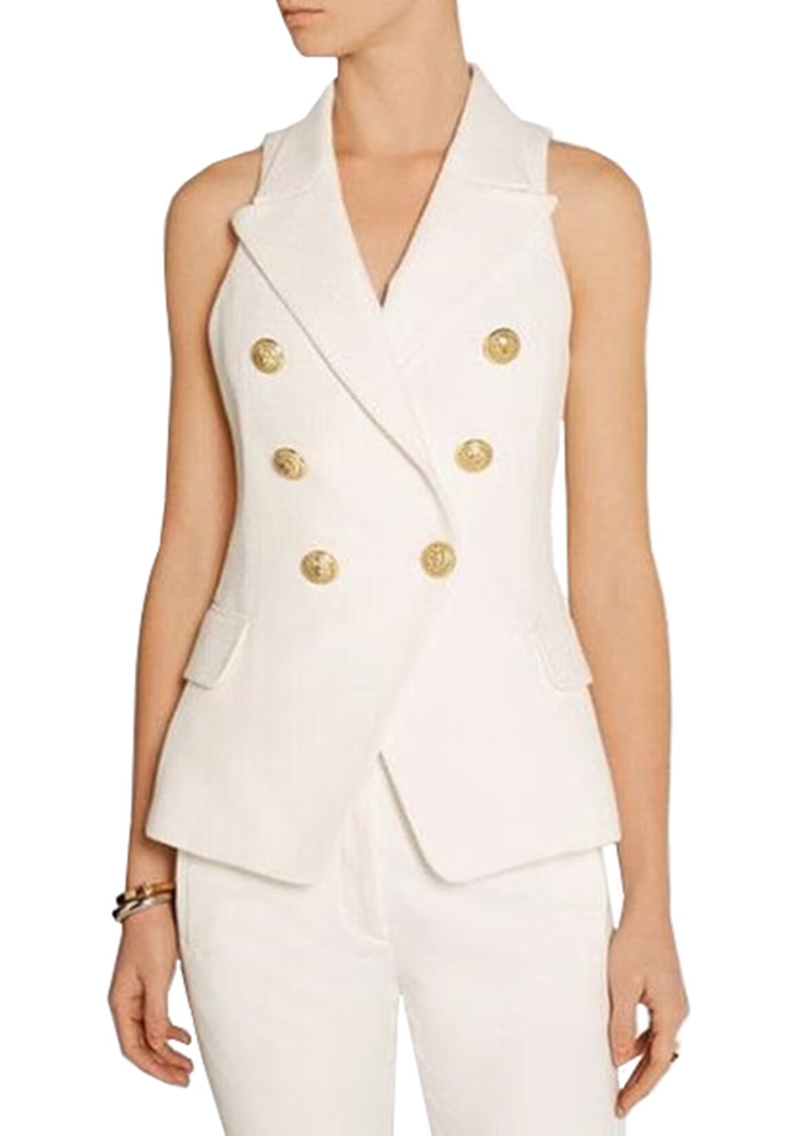 Women's ivory vest 