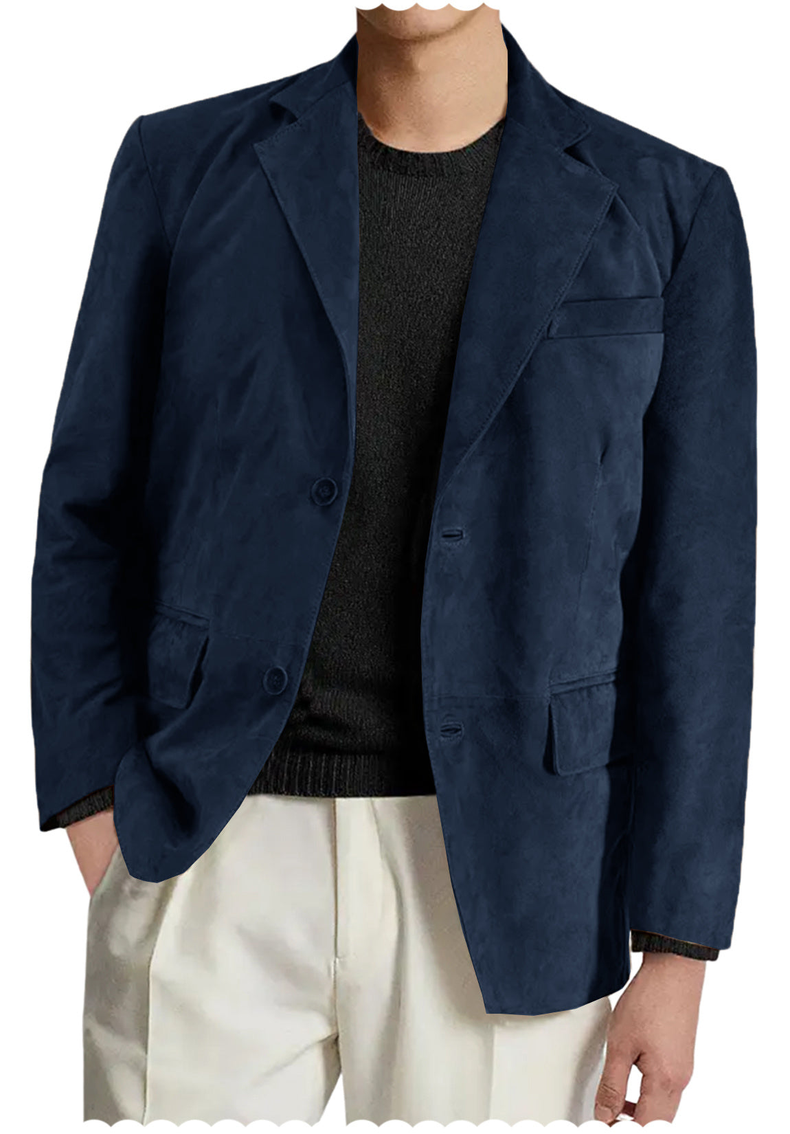 men suede jacket
