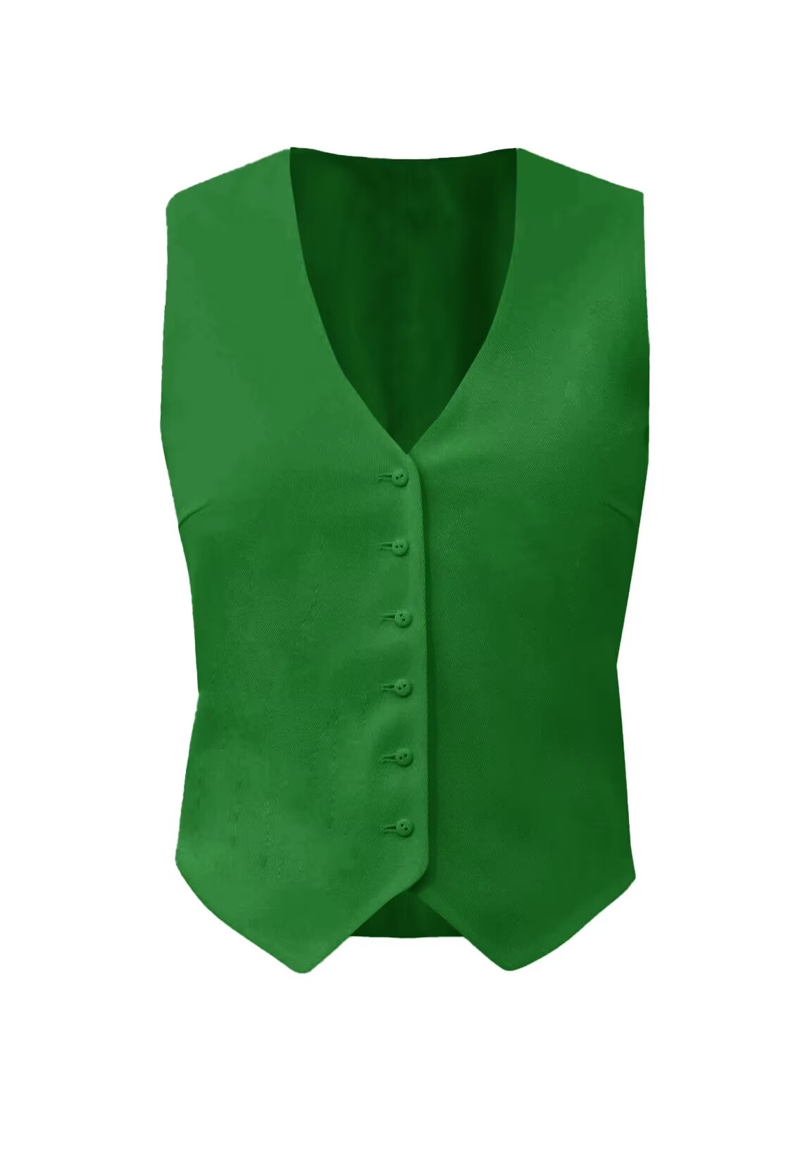 Women's green vest 