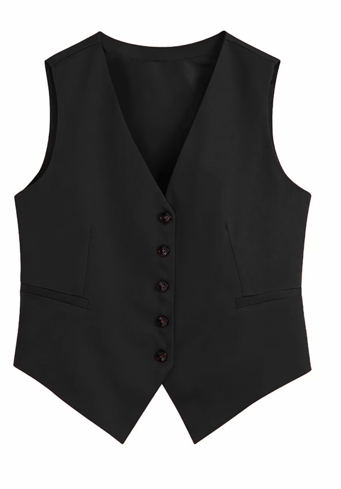 Women's black vest 