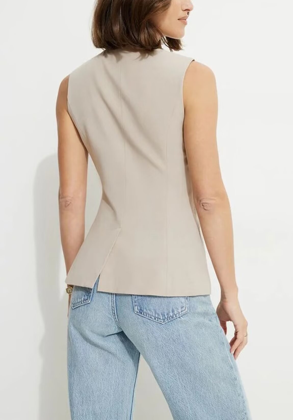 Women's pink vest 