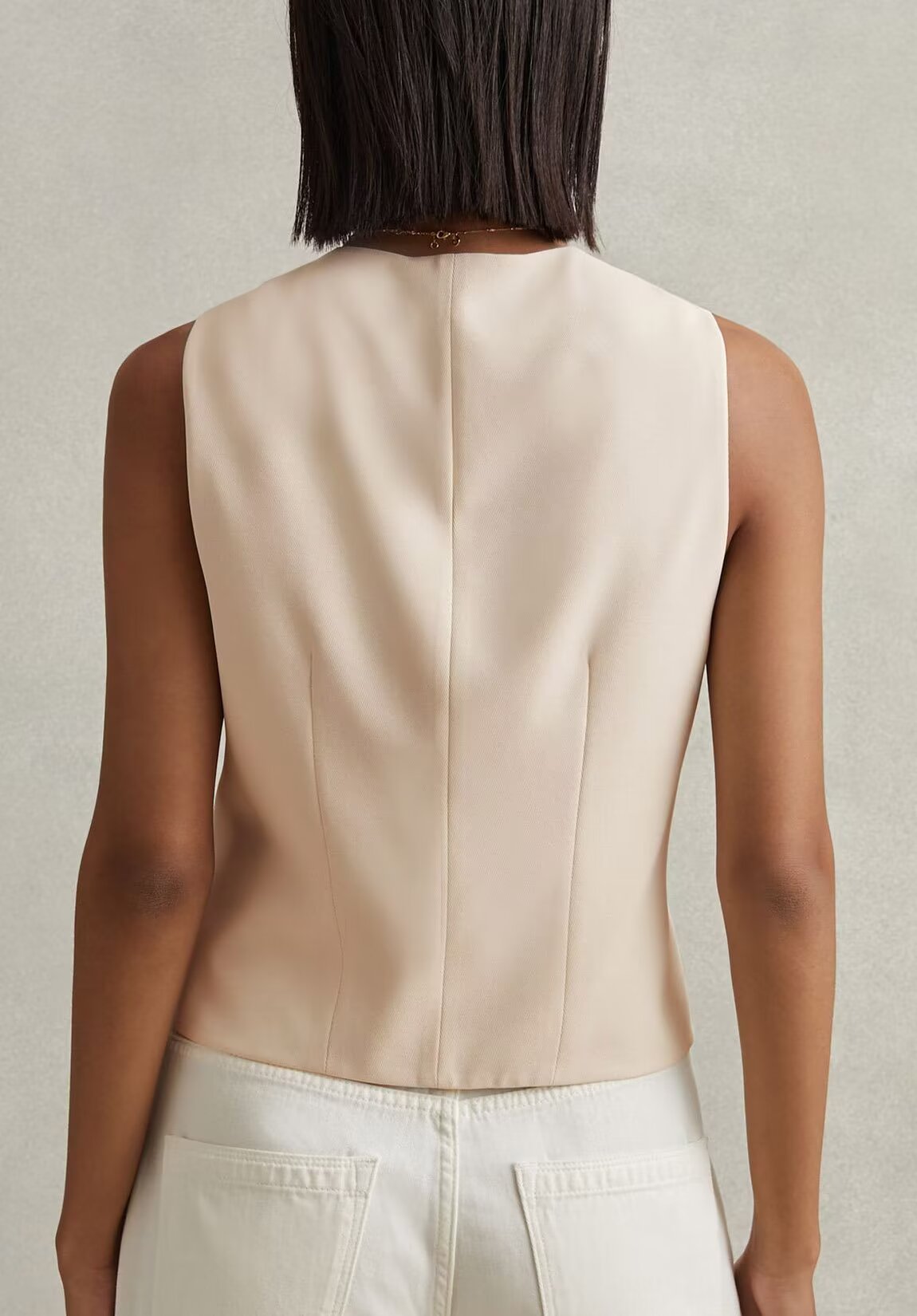 Women's ivory vest 