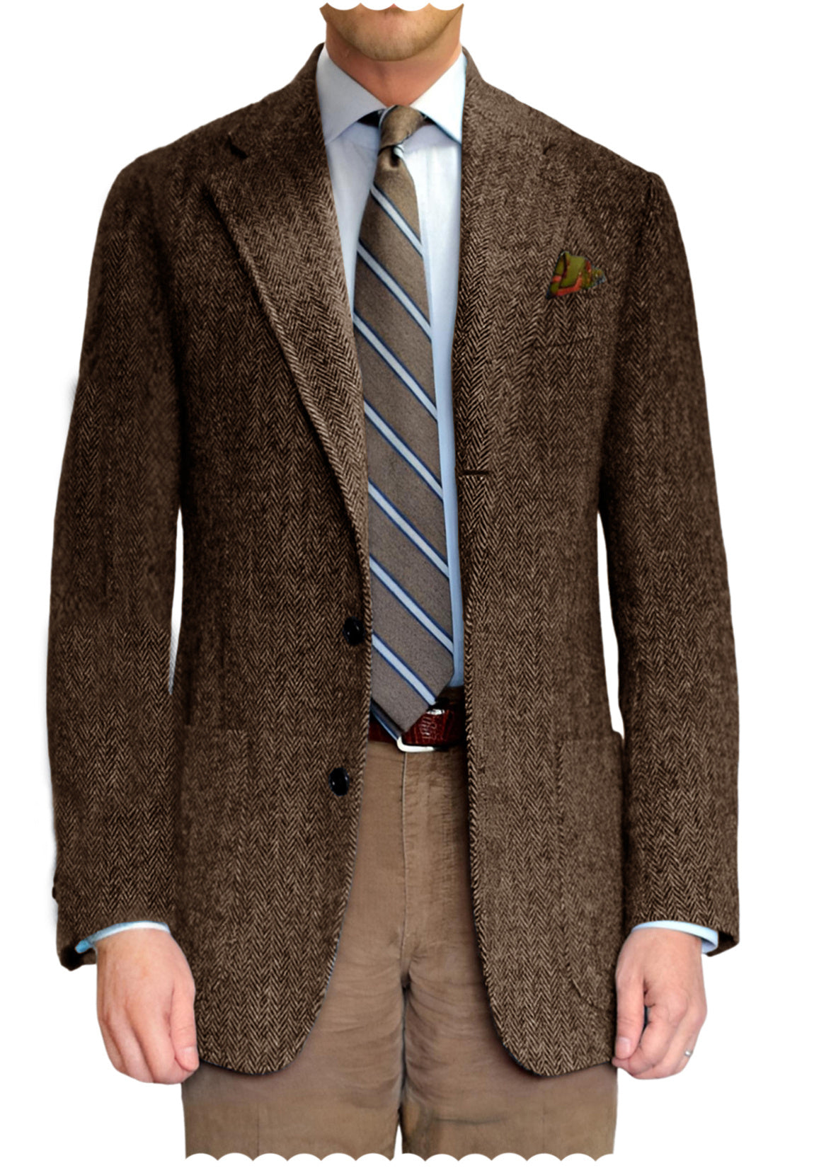 Men Tweed Jacket