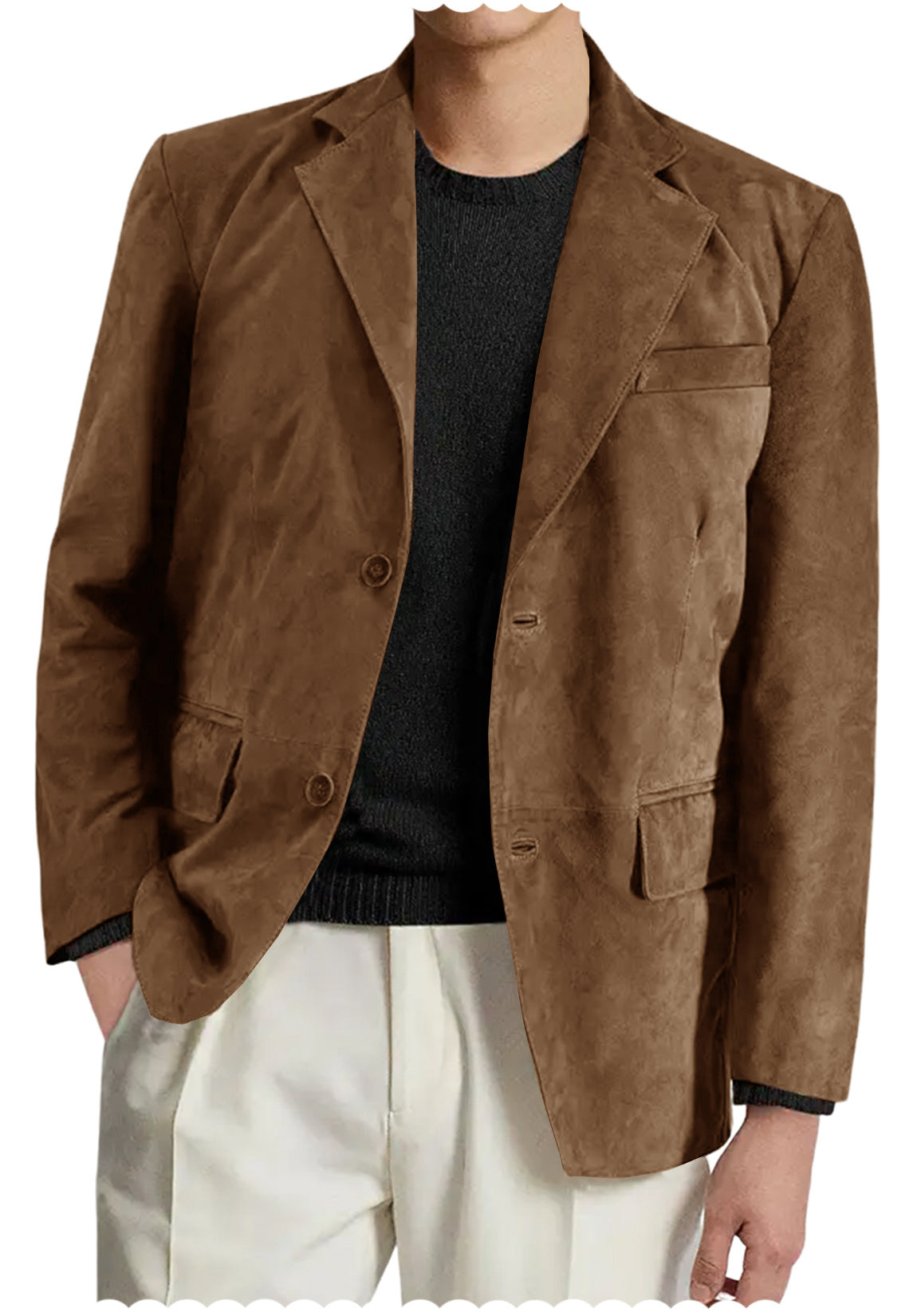 men suede jacket
