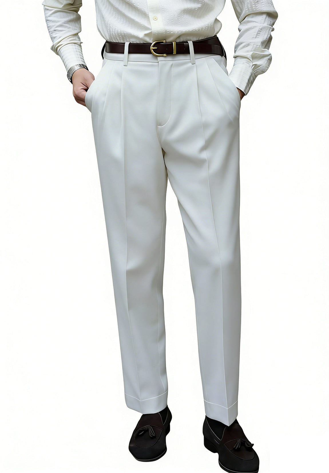 men white dress pants