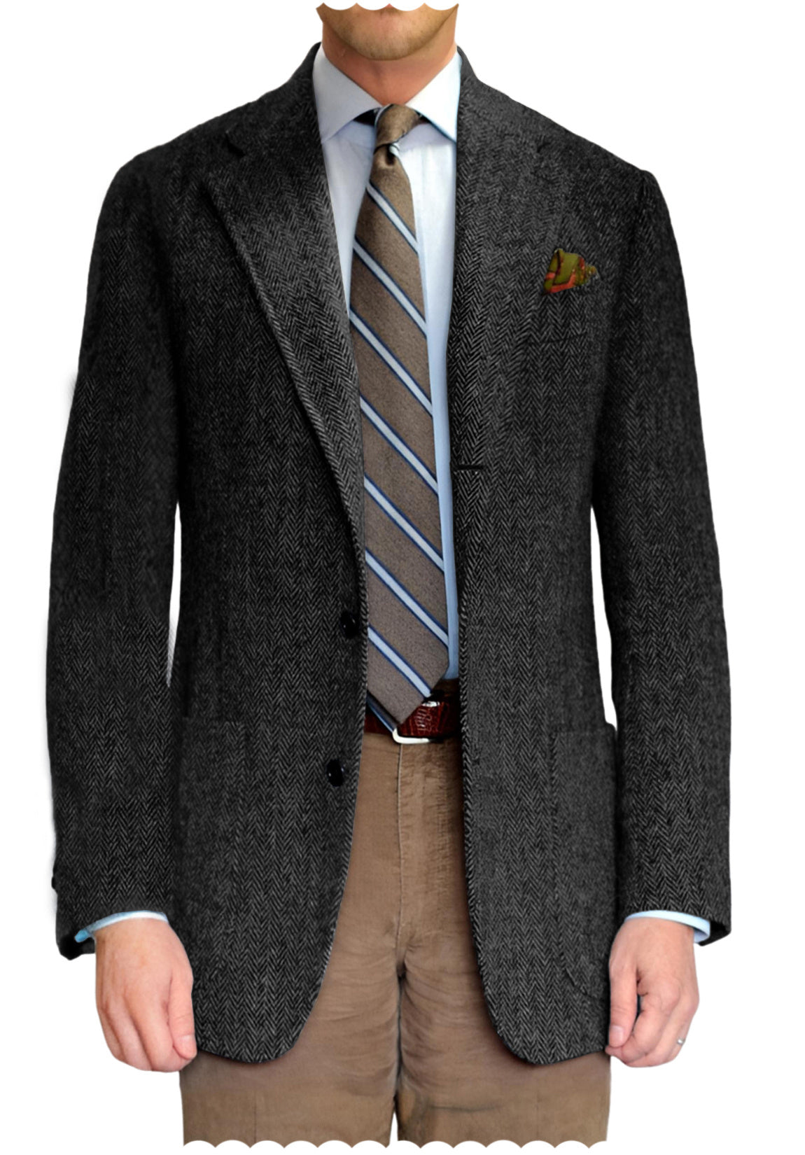 Men Tweed Jacket