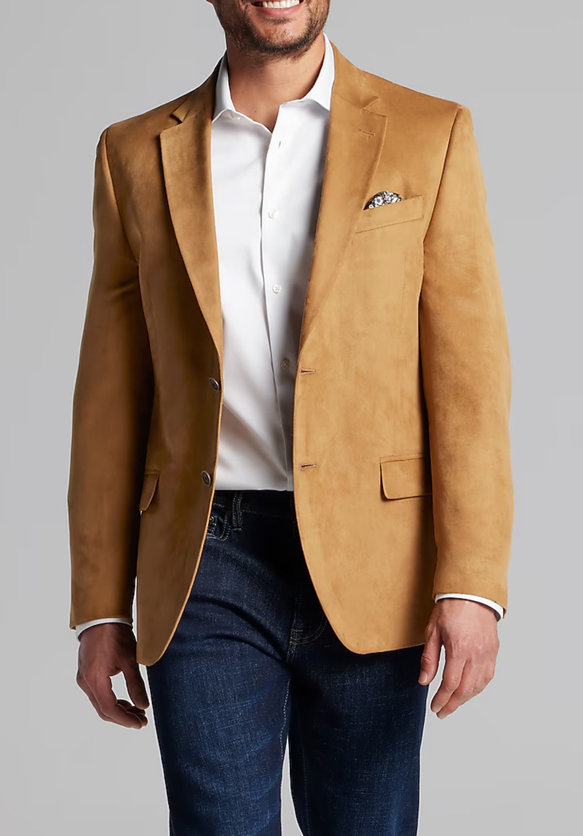 men suede jacket