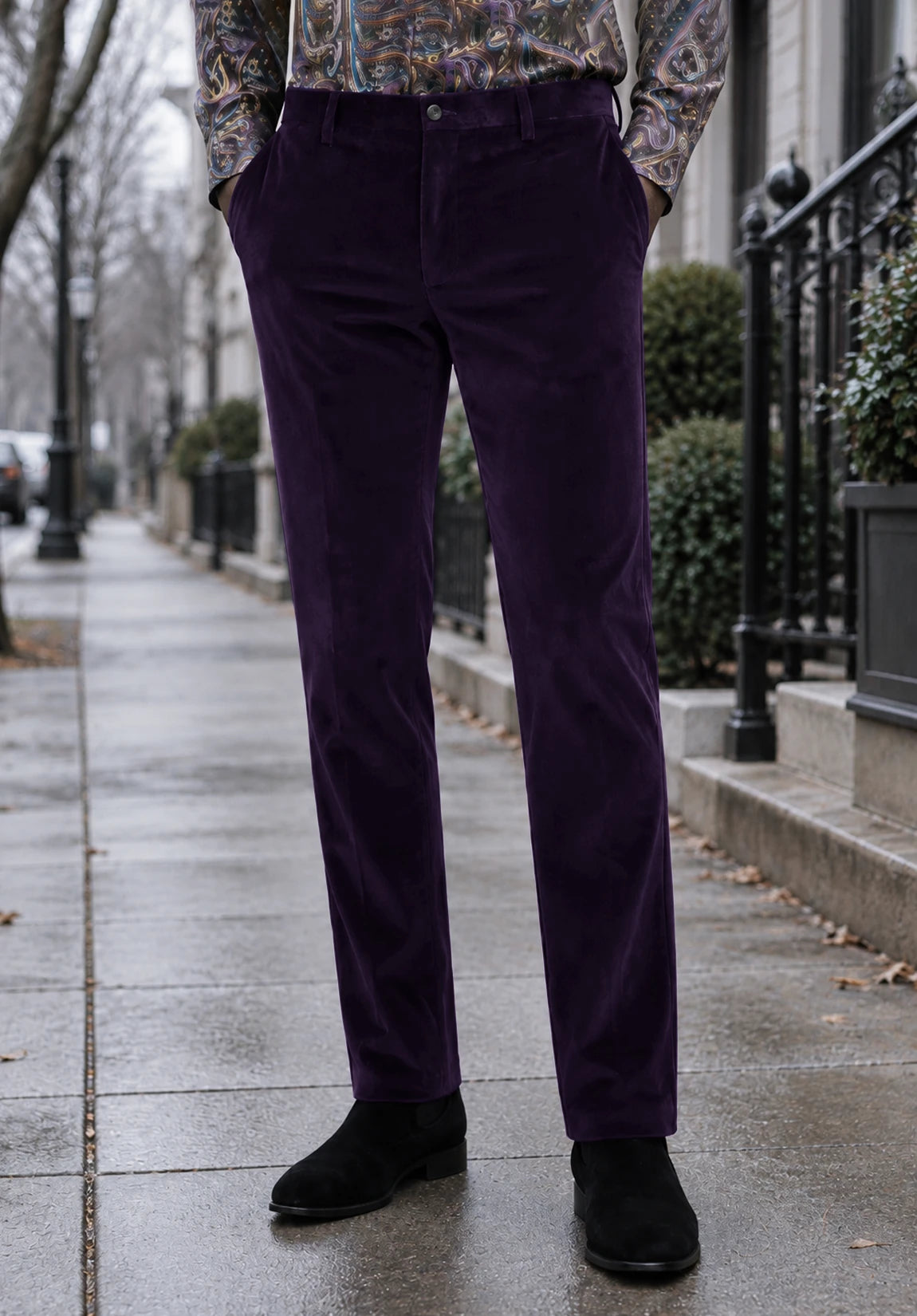 Men's Purple pants