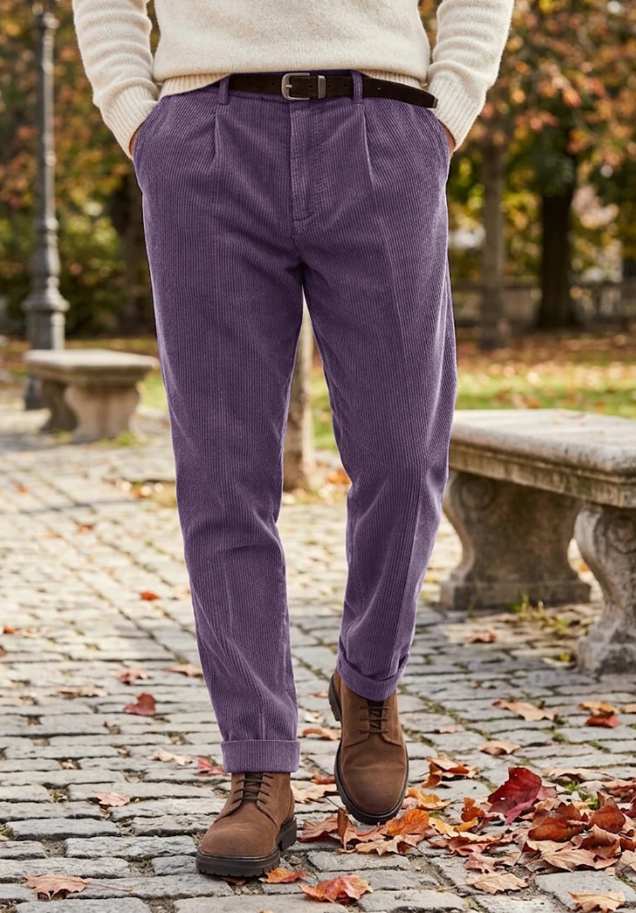 Men's purple pants