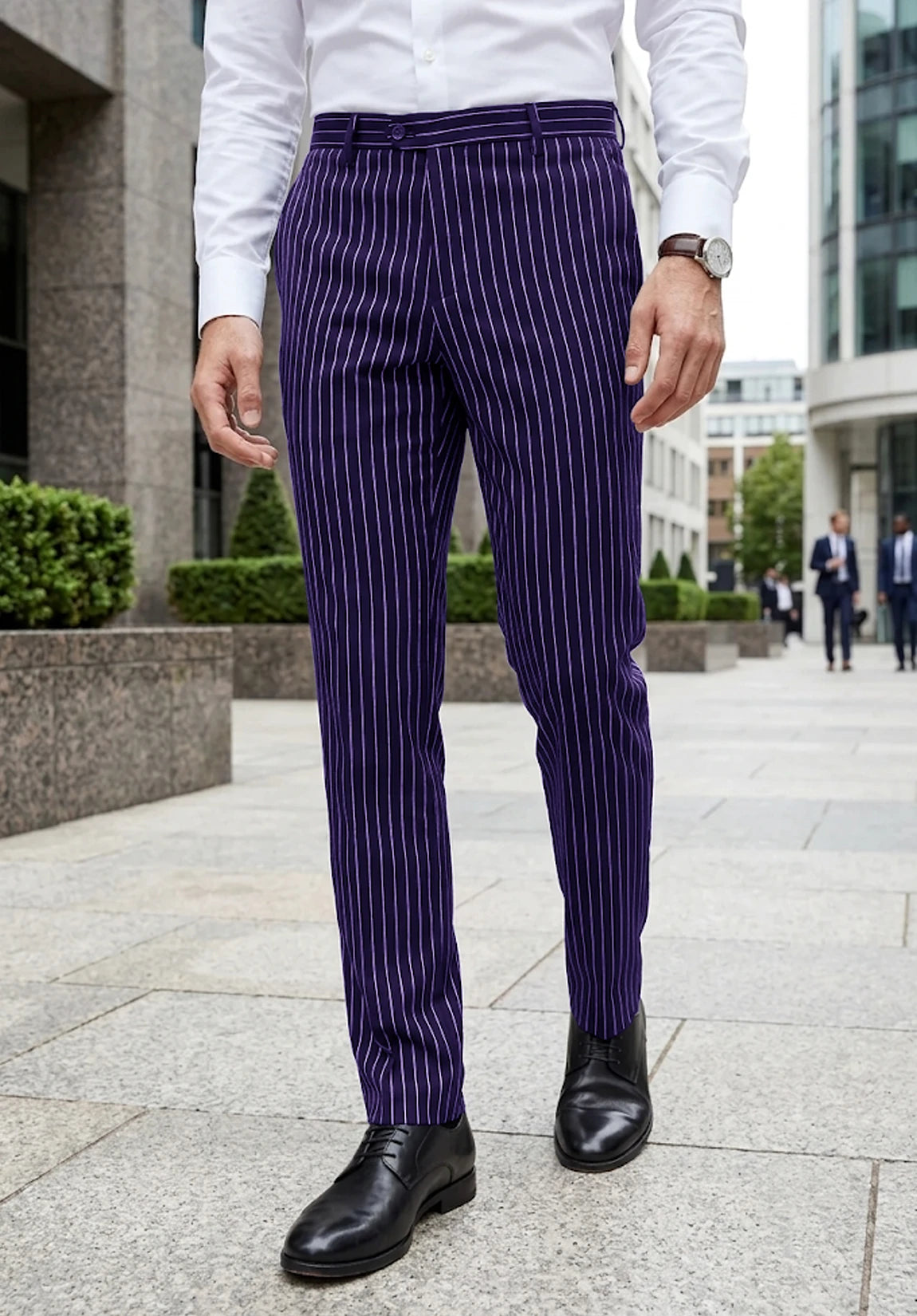 Men's purple pants