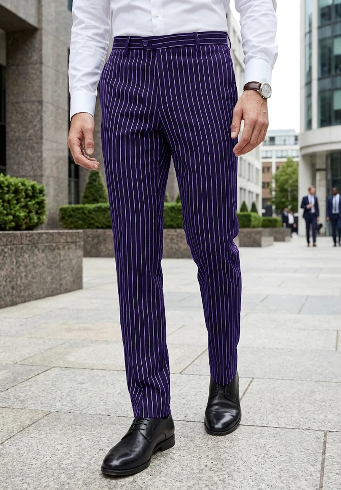 Men's purple pants
