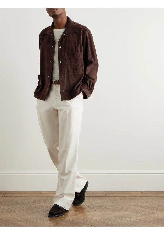  men's suede blazer