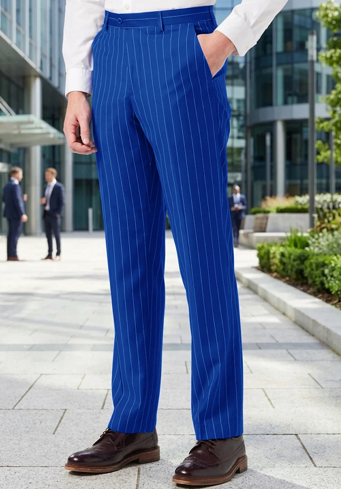 Men's royal blue pants