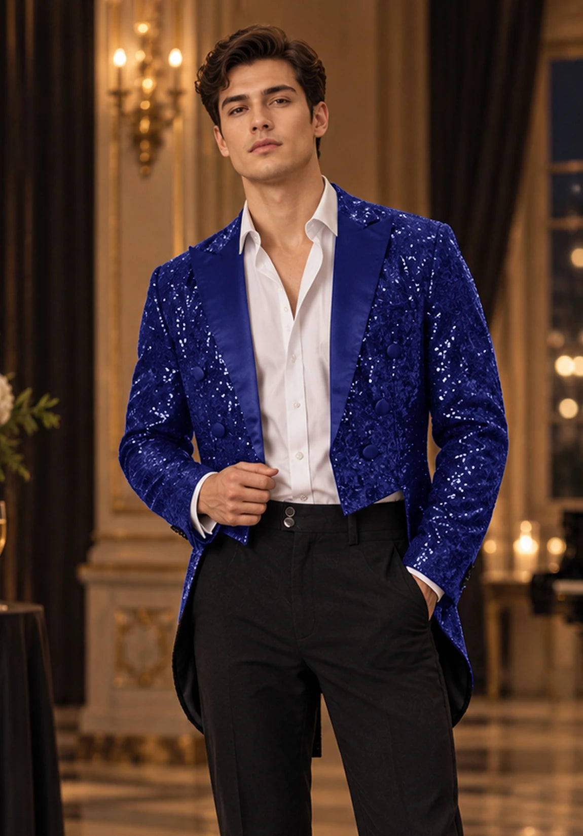 Men's Royal Blue jacket