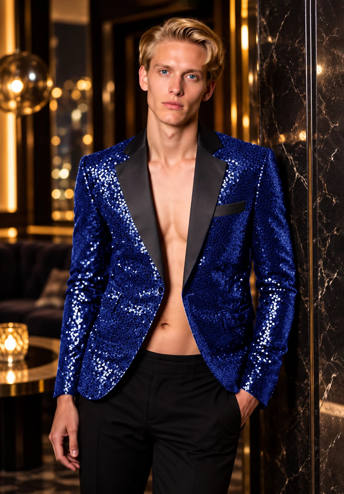 Men's Royal Blue jacket