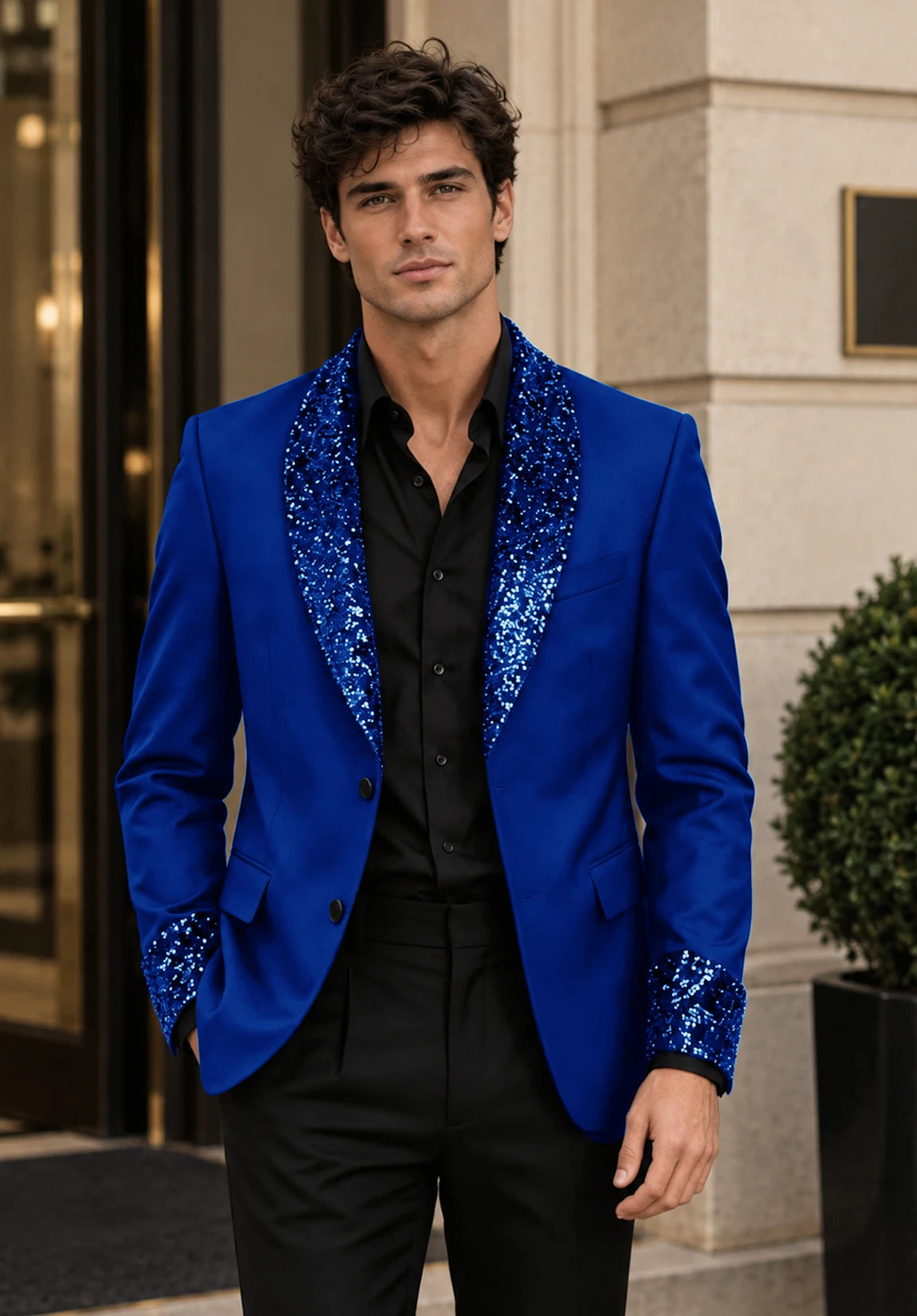 Men's Royal Blue jacket