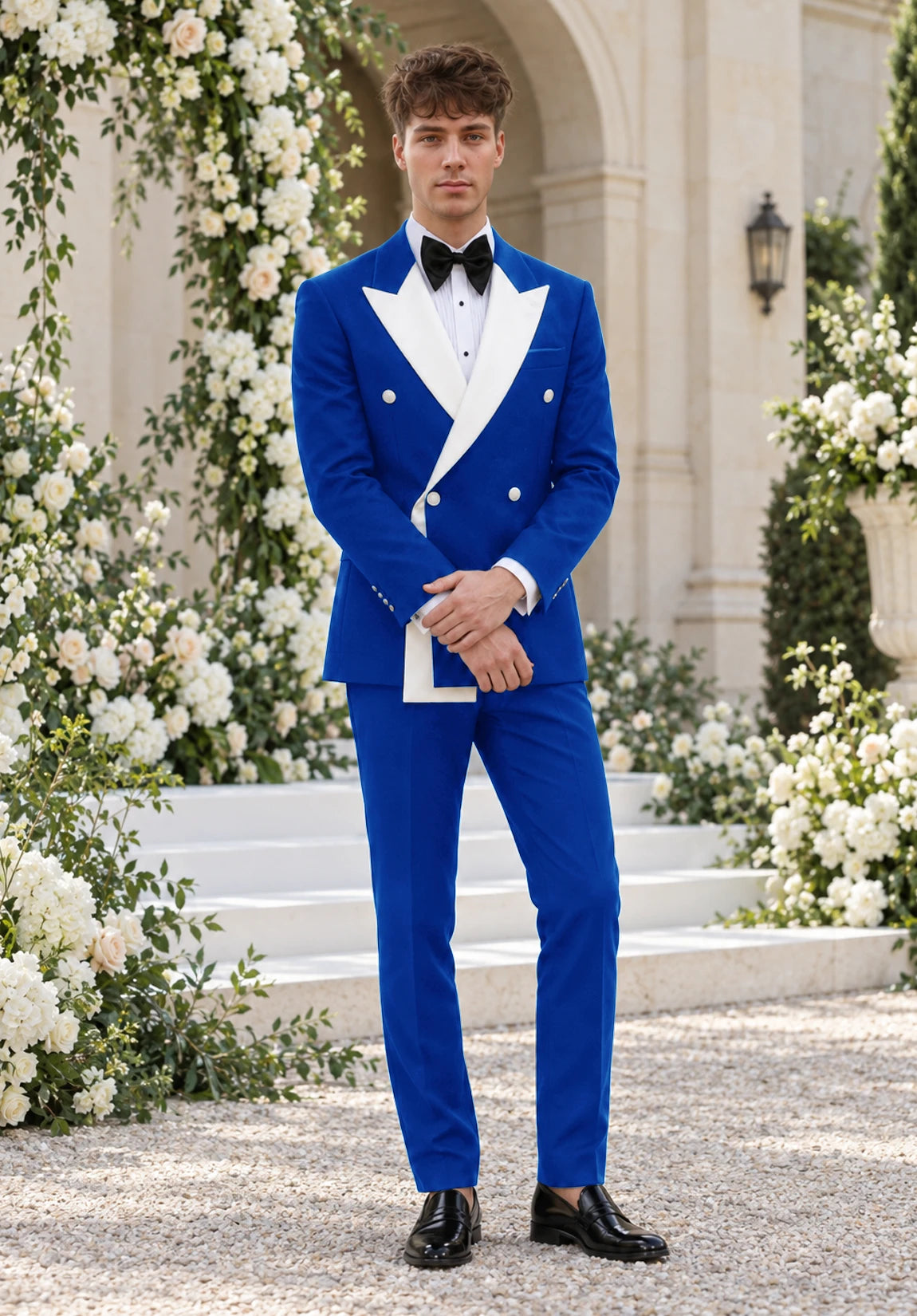 Men royal blue Suit