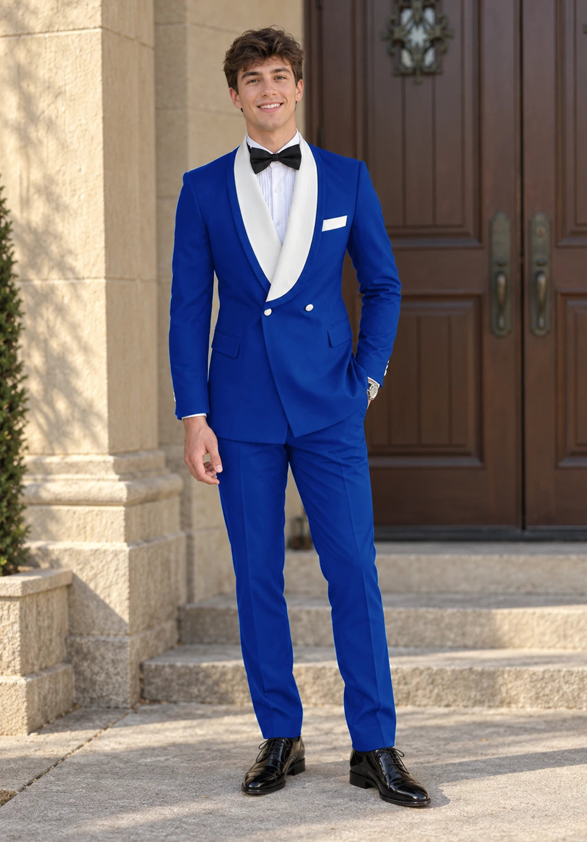 Men royal blue Suit