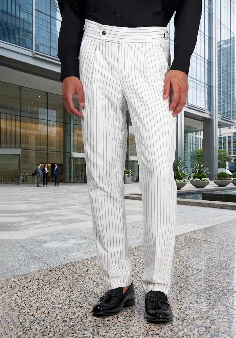 Men's white pants