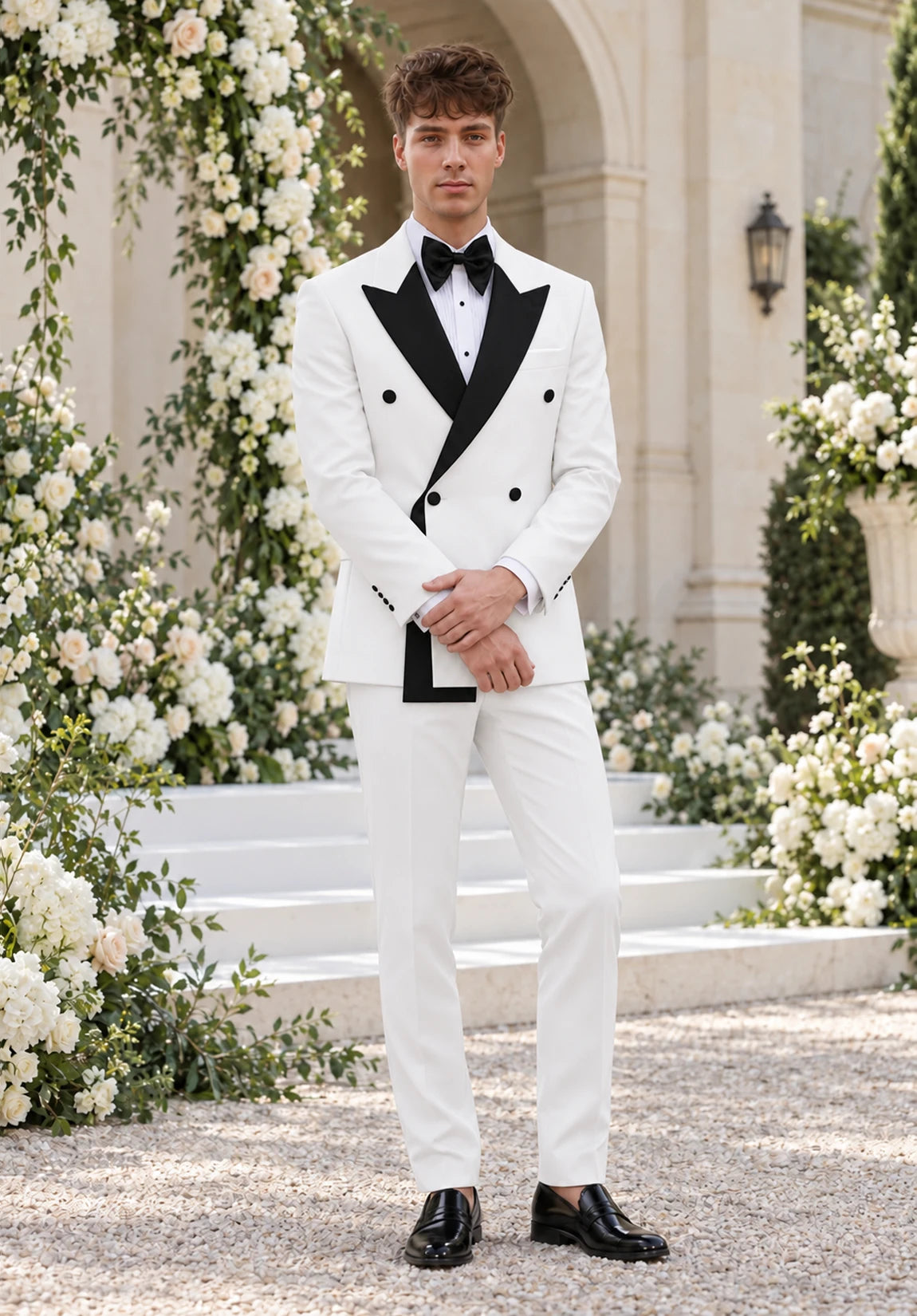 Men white Suit