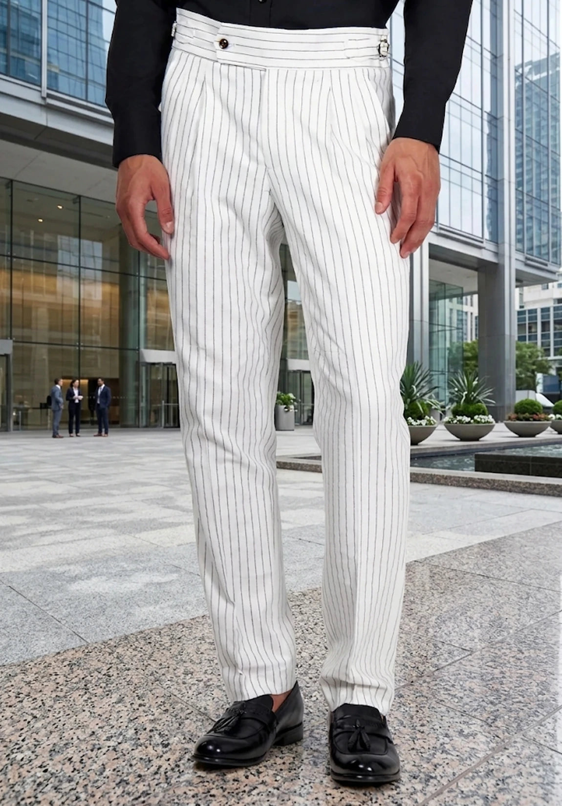 Men's white pants
