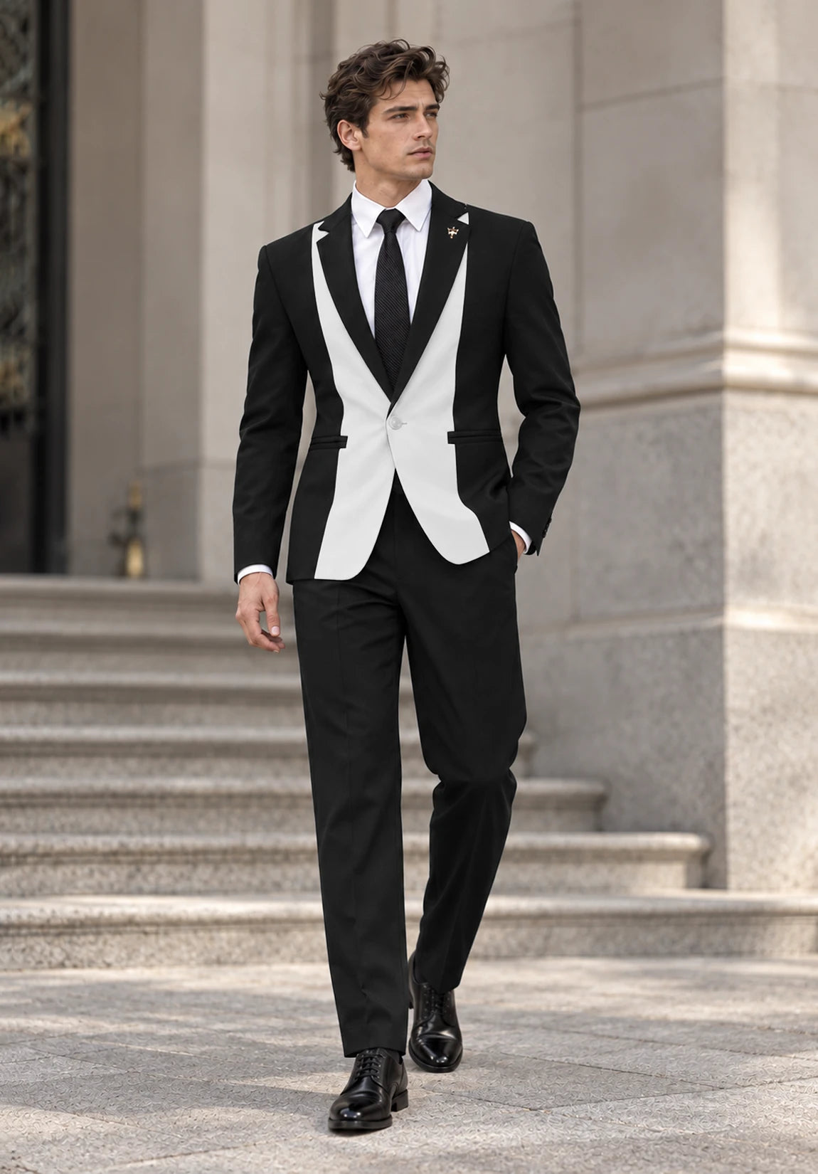 Men white Suit