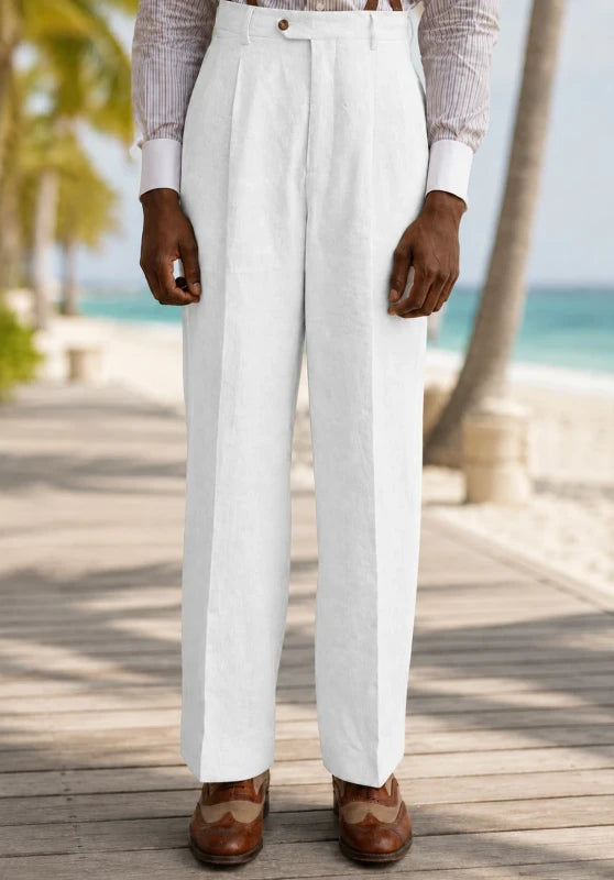 Men's white pants