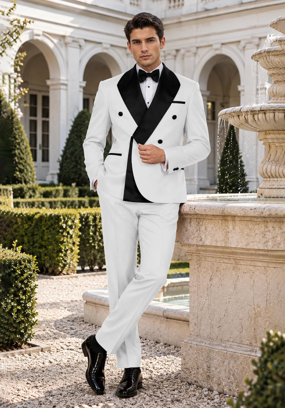 Men white Suit