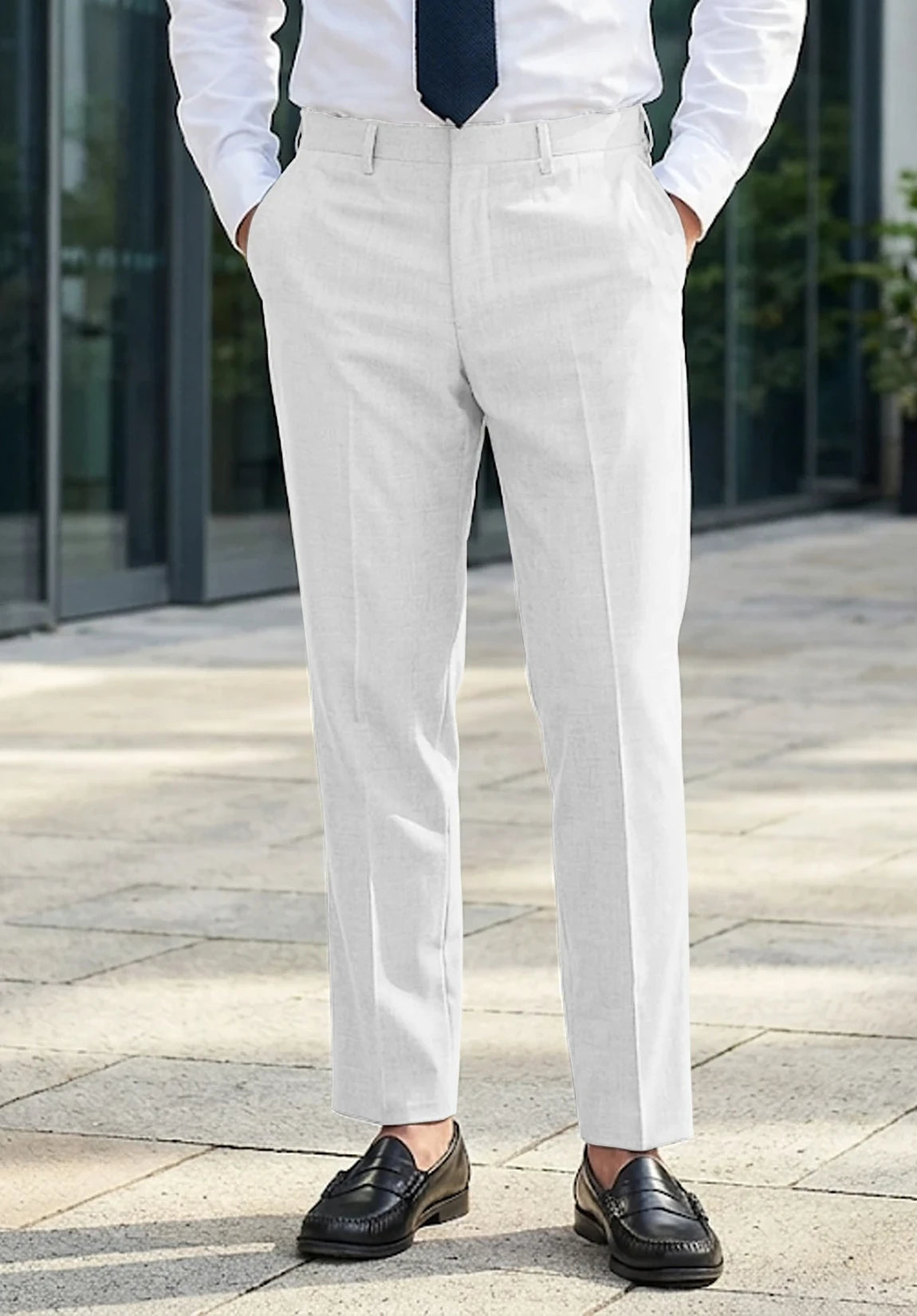 Men's white pants