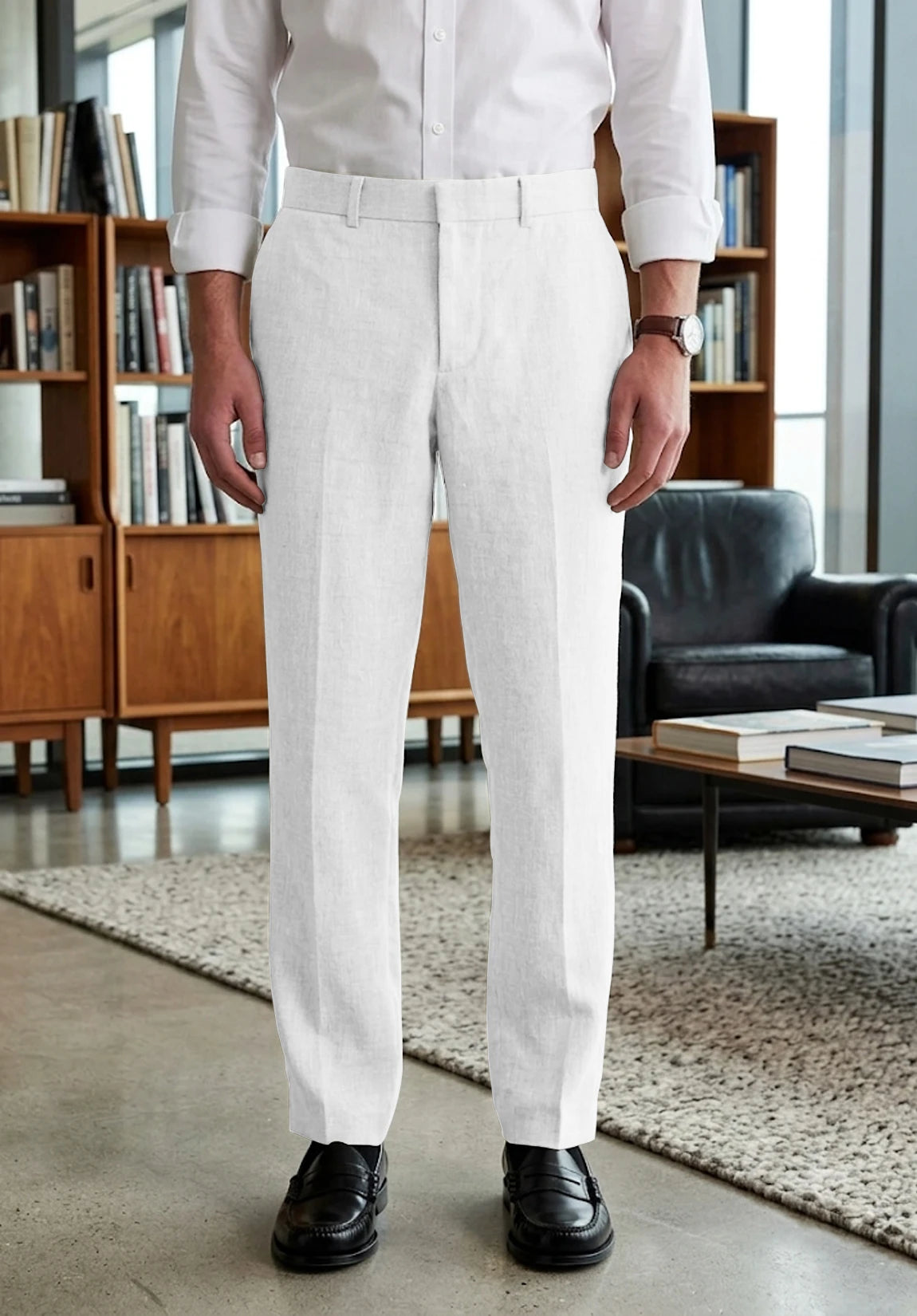 Men's white pants